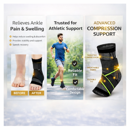FlexGuard™️ Compression Ankle Support