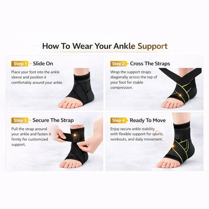 FlexGuard™️ Compression Ankle Support