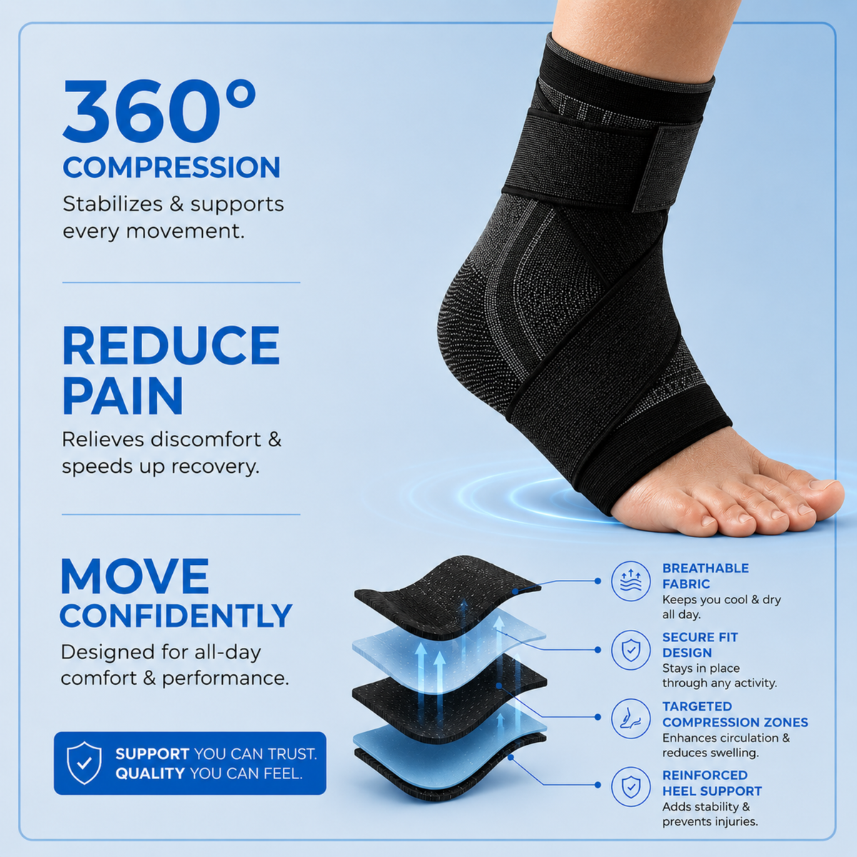 Velora™ Ankle Sleeve